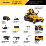 Cub Cadet Ultima ZT1 – 50” Fabricated Deck 25HP V-Twin Kohler Zero Turn Mower - Image 4