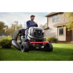 Troy-Bilt Bronco 42E XP – 42” 56V MAX Lithium-Ion Electric Riding Lawn Tractor - Image 4
