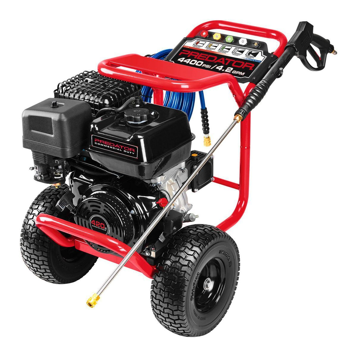 mclmedu-product-36-image-1 Predator 4400 PSI, 4.2 GPM, 13 HP (420cc) Commercial Duty Pressure Washer EPA - Image 1